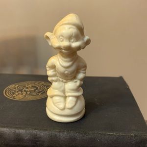 Antique Disney Dopey Dwarf figurine, chess piece?